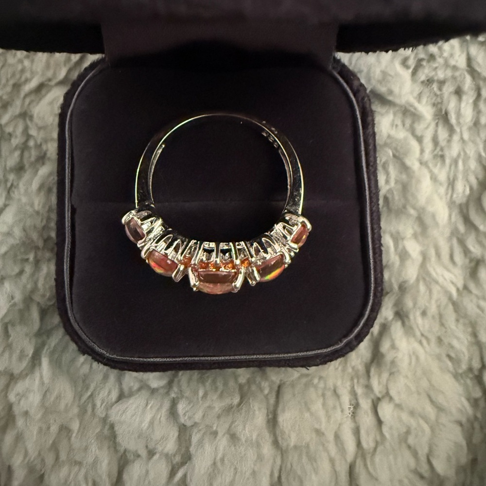 Fire Opal Ring - image 5